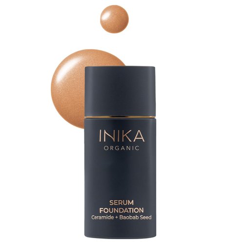 Organic Serum Foundation | Vegan, Buildable Coverage, Weightless Second Skin Feel, Transfer Proof with Skincare Ingredients in Sustainable Packaging. Gratitude 25ml