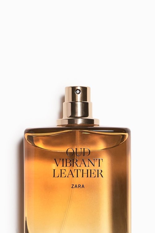 Zara Oud Vibrant Leather Cologne for Men EDP Eau De Parfum 100 ML (3.4 FL OZ)
