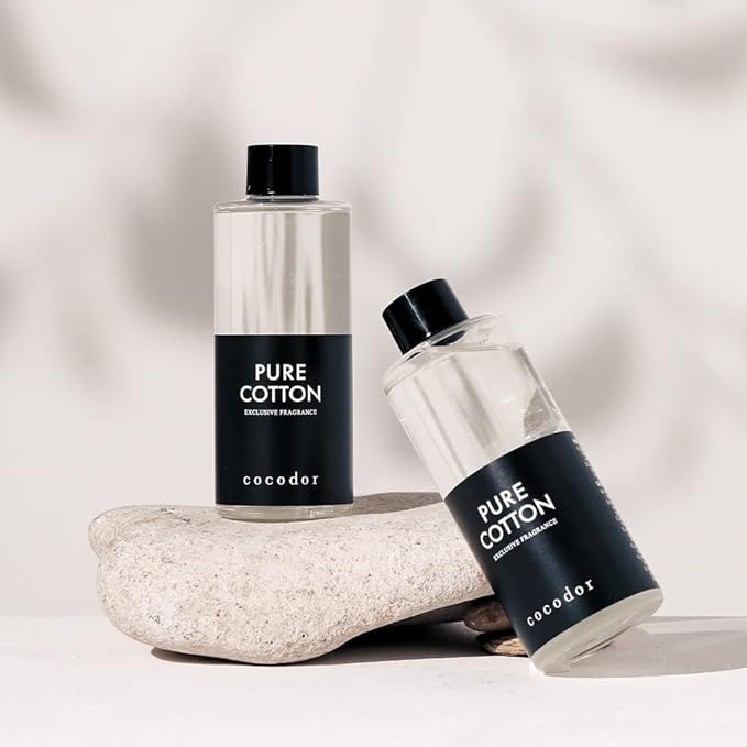 COCODOR Reed Diffuser Oil Refill/Cashmere Vanilla/6.7oz(200ml)/1 Pack/Aromatherapy, Home Fragrance, Scented Oils, Oils for Reed Diffuser, Bathroom Home Decor
