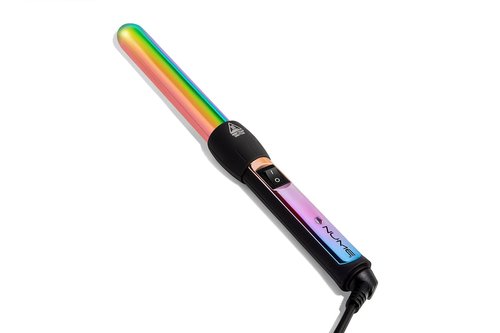 NuMe Love Wins Curling Wand, 1.25" Titanium Barrel, Far Infrared Heat Technology, Negative Ion Conditioning Technology, Includes Heat-resistant Styling Glove