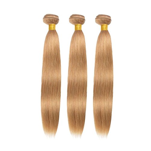 Giginger Brazilian Human Hair Bundles 20 22 24 Inch Honey Brown 27 Color Straight Bundles Human Hair Straight Unprocessed Virgin Quick Weave Hair for Black Women