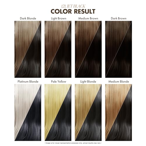 Adore Semi Permanent Hair Color - Vegan and Cruelty-Free Black Hair Dye - 4 Fl Oz - 121 Jet Black (Pack of 2)