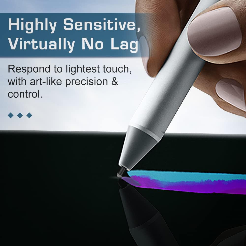 MoKo Pen Tip Compatible with Surface Pen, Pack of 5 HB Original Pen Tips, Stylus Pen Tips, Replacement Tip, Stylus Pen Compatible with Surface Pro 2017 Pen (Model 1776) / Surface Pro 4 Pen