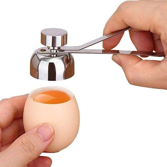 SHIDOW Egg Cracker Topper Set, Soft Hard Boiled Eggs, Egg Cutter, Egg Whacker, Egg Hammer Touch Egg Opener, Egg Separators for Raw, Soft, Hard Boiled Eggs