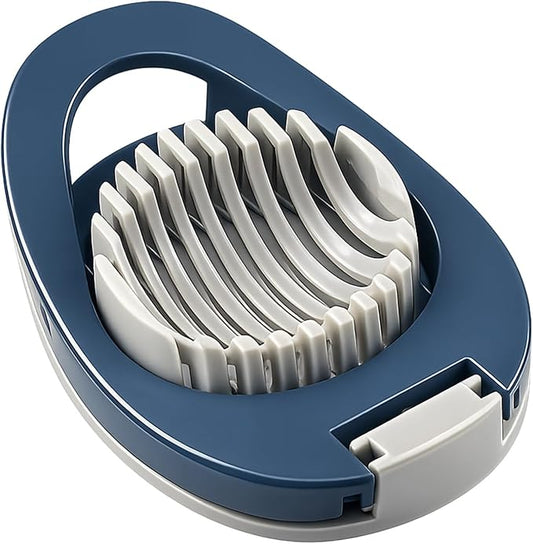 FANTEXY Egg Slicer for Hard Boiled Eggs,Eggs Cutter,Hard Boiled Egg Slicer With Stainless Steel Wire,Strawberry Cutter,Fruit Dicer for Strawberries,Grapes,Kiwis