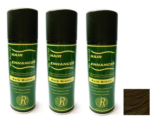 My Secret Hair Enhancer Dark Brown 5oz 3 pack