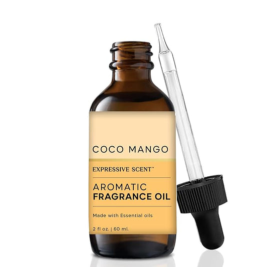 Expressive Scent 1 Pack Coco Mango 2oz Scented Home Fragrance Essential Oil