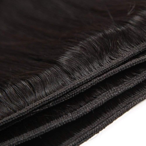 Giginger Bundles Human Hair 22 24 26 Inch Human Hair Bundles Natural Black Unprocessed Quick Weave Soft Sewn In Hair Extensions for Black Women