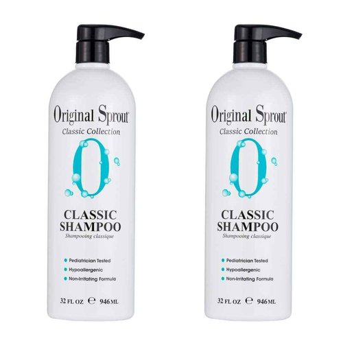 Original Sprout Shampoo, Sulfate Free, Shampoo for Hair Care.32 Ounces. 2 Pack