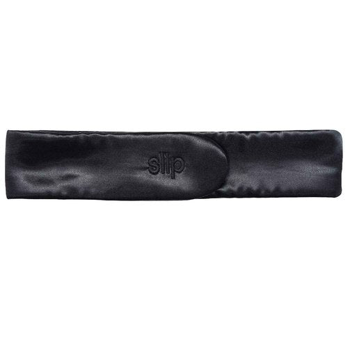 SLIP Glam Band Black – Ultra-Smooth Hair Tie for Gentle Hold, Prevents Creases & Breakage, Ideal for Sleep, Workouts & Everyday Styling, Durable & Luxurious Hair Accessory