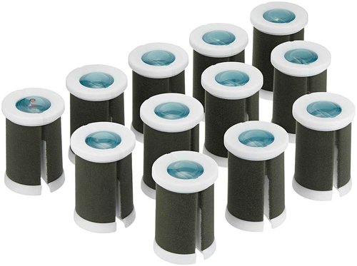 BabylissPRO Nano Titanium Professional 12 Count Jumbo Hot Rollers and 10 Clips Bundles