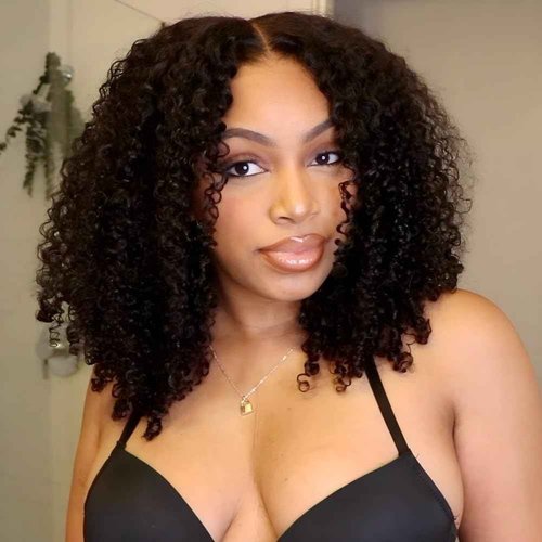 ISEE Glueless Wigs Human Hair Pre Plucked Pre Cut Ready to Wear Glueless Bob Wigs for Black Women 7x5 HD Lace Closure Wigs Human Hair 180% Density 10 Inch