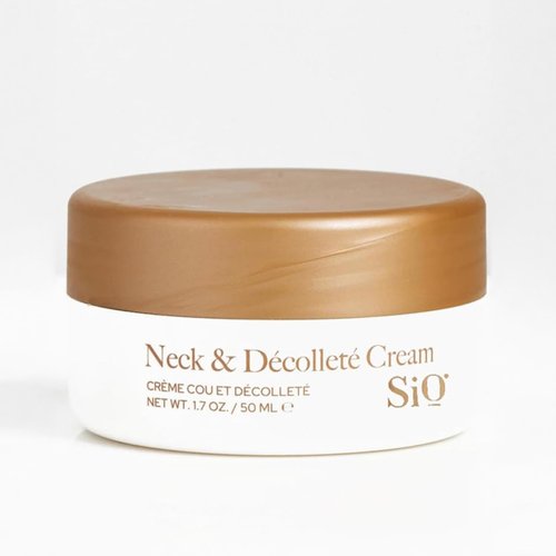 SiO Beauty Cryo Firming Cream for Neck & Décolleté – Smoothing & Tightening Formula with Cooling Ingredients for Wrinkle Reduction
