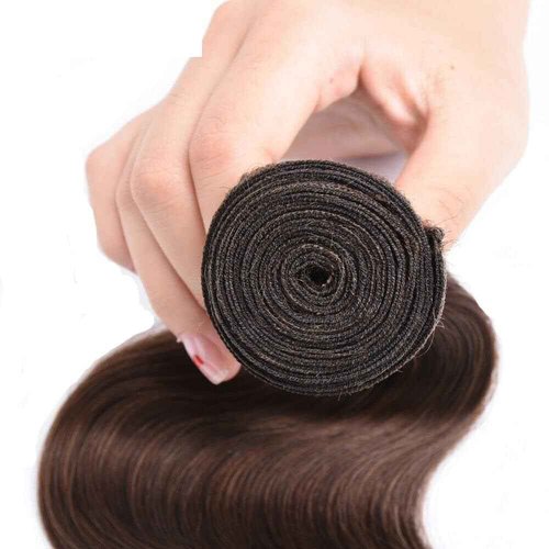 Condescension Human Hair Bundles 26 28 30 Inch Brown 4 Body Wave Bundles Human Hair Unprocessed Brazilian Virgin Hair for Black Women