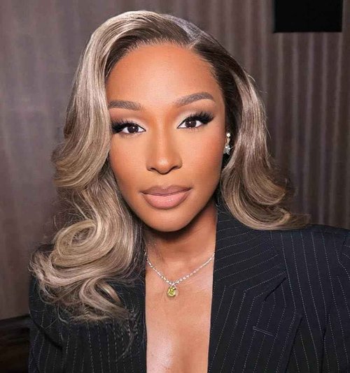 Ulaphence 200% Density Ombre Ash Blonde Lace Front Bob Wig Human Hair Body Wave 13x4 Thicker Ombre Brown Roots with Grey Ash Blonde Short Bob Wig Pre Plucked with Baby Hair for Women 14 Inch