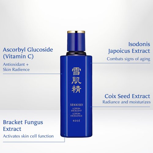 SEKKISEI Lotion Excellent, Intensive Moisturizing Face Lotion, 6.7 Ounce (200ml)