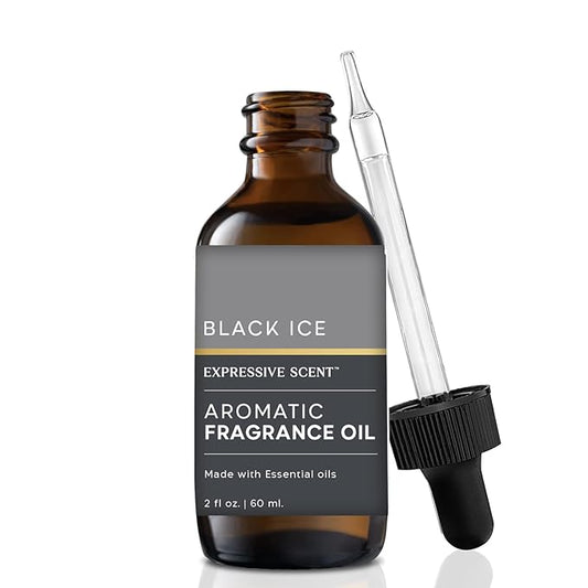 2oz Scented Home Fragrance Essential Oil by Expressive Scent (Black Ice)