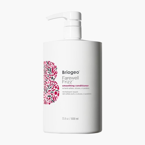 Briogeo Farewell Frizz Smoothing Conditioner, Tame Frizz and Restore Shine to Dull, Dry Hair, Nourishes and Smooths, Argan Oil for Shine, Vegan, Cruelty-Free, 33.8 fl oz