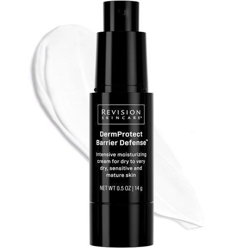 Revision Skincare DermProtect Barrier Defense™, Intensive Moisturizer for Dry, Sensitive, and Mature Skin, Hydrates and Strengthens Skin Barrier, 0.5oz
