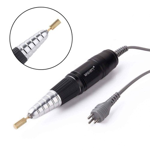 Makartt Nail Drill Handpiece for Up200 Machine Bundle With #80#150#240 Grits Nail Drill Bits Sanding Bands