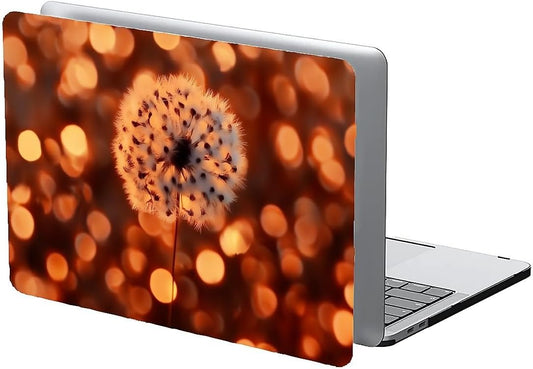 Compatible with MacBook Air 13.3 13.6 Inch Case 2022 2021 2020 2019 Plastic Hard Shell Case Cover,13.6 Air (A2681) M2 2022, Dandelion