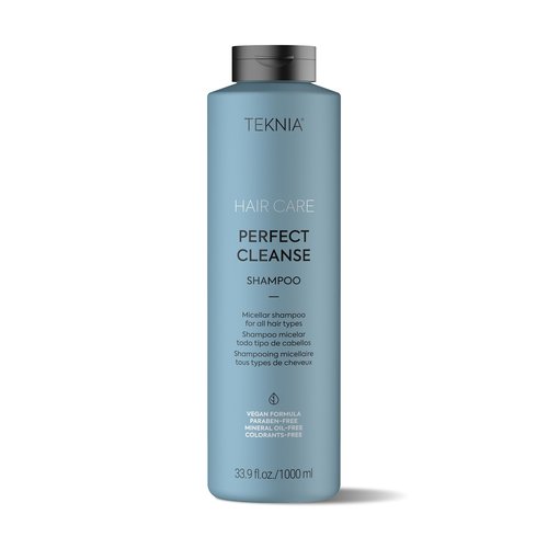 LAKMÉ Teknia Perfect Cleanse Shampoo, Clarifying Shampoo for Build Up, Deep Clean for Scalp and Hair, 33.8 Fl Oz