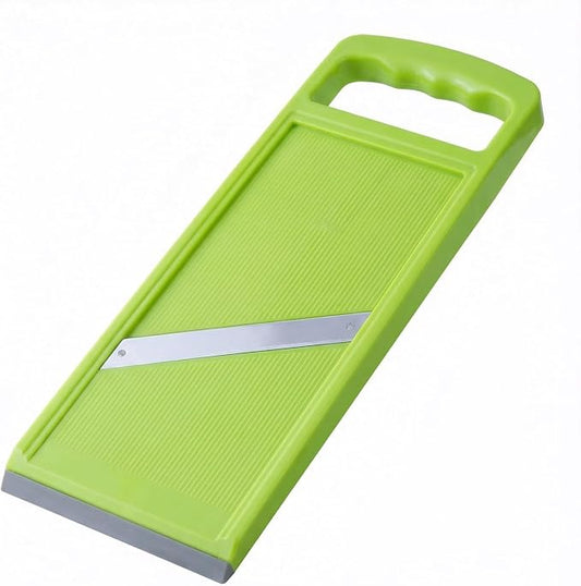 Handheld vegetable Slicer Potato Slicer: Suitable for Potatoes, Carrots, Zucchini, Cucumbers, Onions, Eggplants, Suitable for Making Potato Chips and Using Vegetable French (Green)
