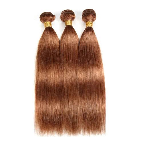 Condescension Human Hair Bundles 26 28 30 Inch Blonde Light Brown Straight Bundles Human Hair Unprocessed Brazilian Virgin Quick Weave Hair for Black Women