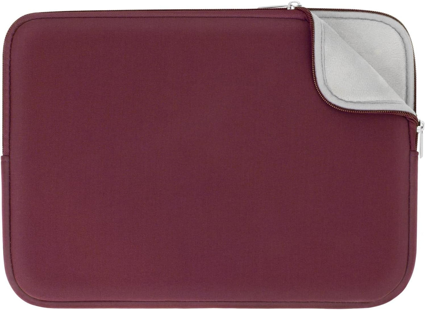 RAINYEAR 14 Inch Laptop Sleeve Protective Case Soft Lining Padded Zipper Cover Carrying Bag Compatible with 14" Notebook Computer Tablet Ultrabook Chromebook (Red, Upgraded Version)