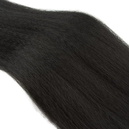Yaki Bundles #1B Kinky Straight Bundle Natural Black Yaki Straight Human Hair Bundle 22 24 26 inch Brazilian Human Hair Bundles 300g