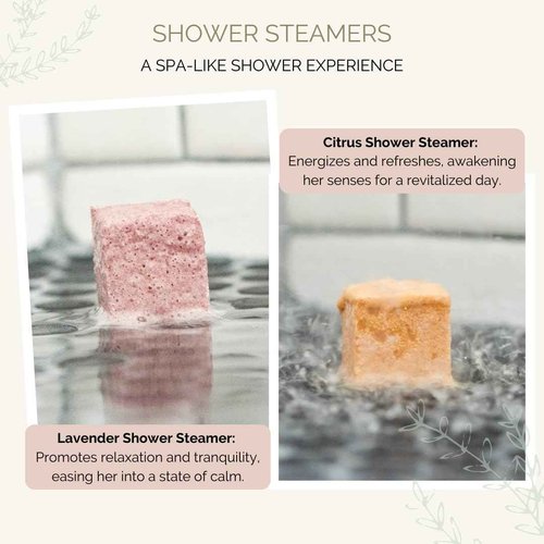 Self Care Gift Basket for Mom: New Mommy Care Package Pampering Gift Set with Bath Accessories and Natural Skincare Products. Our Spa Day Kit for Women is the ideal Birthday Gift Basket for her.