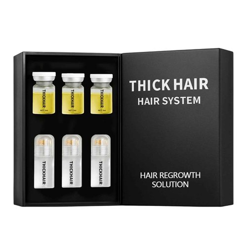 Thicair Hair Regrowth System - Advanced Hair Growth Treatment with Copper Peptides & Collagen, Knotweed and Ginseng Root Extract, Hydrating & Fuller Hair Kit for Fine or Thinning-Looking Hair (1)