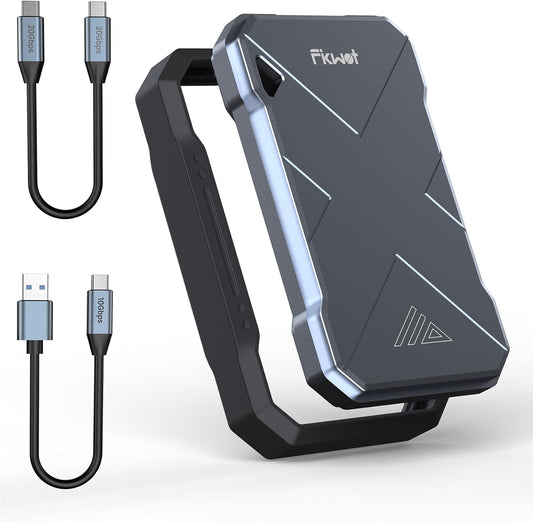 1TB Portable SSD, Up to 2050MB/s, USB 3.2 Gen2 USB-C, IP68 Water & Dust Resistant, Shockproof, External Solid State Drive for Smart TV, Cameras, iPhone 16/15, Windows, Mac and Other Devices (FP90)