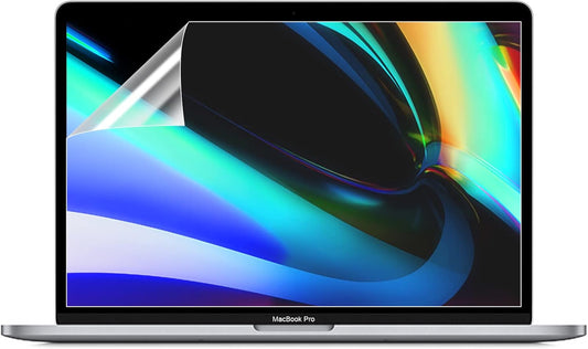 2-Pack Anti Glare Screen Protector Compatible with MacBook Pro 16 Inch 2019 Released with Touch ID & Touch Bar (A2141) - Anti-Glare/Anti Fingerprint Matte Laptop Screen Protector Guard