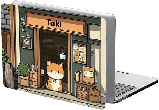 Compatible with MacBook Air 13.3 13.6 Inch Case 2022 2021 2020 2019 Plastic Hard Shell Case Cover,13.3 Air (A1932/A2179/A2337), A Cute Shiba