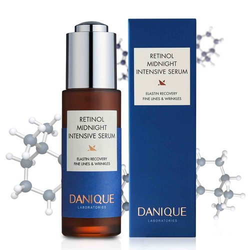 Dermanex DANIQUE Retinol Midnight Intensive Serum - Stem Cell Advanced Solution for a Youthful Look and Wrinkle Care - 30ml, Korean Skin Care Beauty Serum Booster