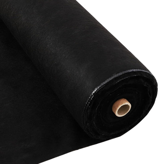 Broadfashion Woven Landscape Fabric 5.8oz, 4 x 100FT Weed Fabric Barrier, Double Layer, Garden Fabric Weed Barrier, Weed Control Fabric Ground Cover, Gardening Mat for Garden Beds