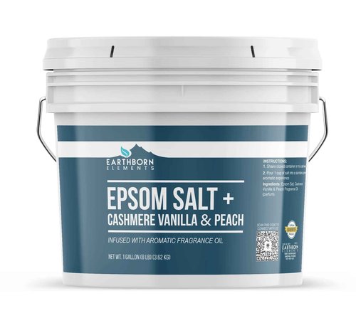Earthborn Elements Eucalyptus, Chamomile, & Cashmere Vanilla & Peach Epsom Salt Bundle