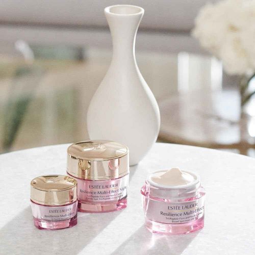 Estée Lauder Resilience Multi-Effect Tri-Peptide Under Eye Cream | Targets Dark Circles & Puffiness, 0.5 Ounce