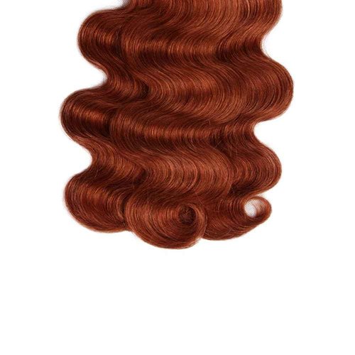 Copper Bundles Human Hair Reddish Brown Body Wave Bundles Hair Extensions 30 30 30 Inch Grade 8A Brazilian Virgin Remy Hair 3 Bundles Double Weft Color #33 Bundles Hair Weave
