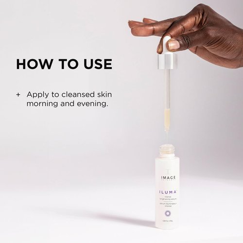 IMAGE Skincare, ILUMA Intense Brightening Serum, Helps Reduce Appearance of Dark Spots & Facial Pigmentation for Even Skin Tone, 0.9 fl oz