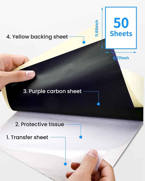 Phomemo M08F Wireless Tattoo Transfer Stencil Printer with 60 pcs Free Transfer Paper Tattoo Transfer Paper - Tattoo Printer Kit for Tattoo Artists & Tattoo Beginners