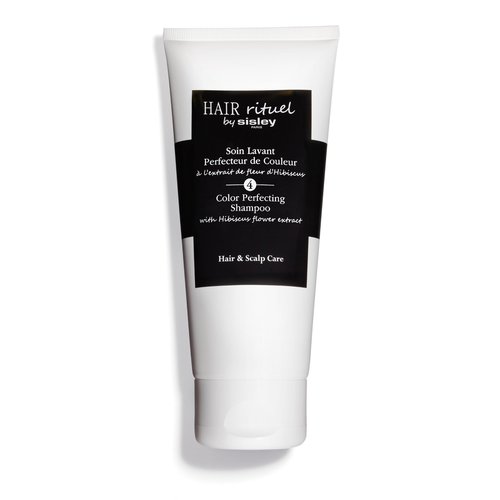 Sisley Paris Hair Rituel Color Perfecting Shampoo with Hibiscus Flower Extract - 200 mL - Gently Cleanses & Cares for Colored, Highlighted Hair - Rich Foam Texture - Sulfate Free