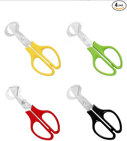 Stainless Steel Quail-Egg Cutter Scissors Kitchen Egg Shears Tool-4PCS