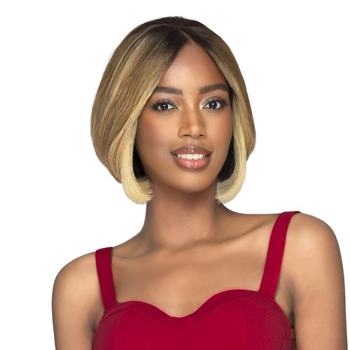 BOBBI BOSS Human Hair HD Lace Front Wig Glueless 13X4 Hand-Tied Deep Lace MHLF524 Kaylee (NATURAL)