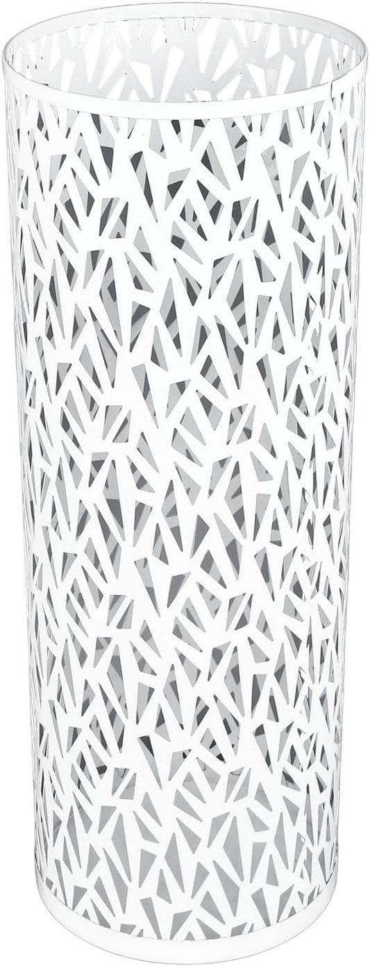 Semme Round Metal Umbrella Holder, and Watertight, Modern Design, Stable for Entryway, Office, Home Use (L)