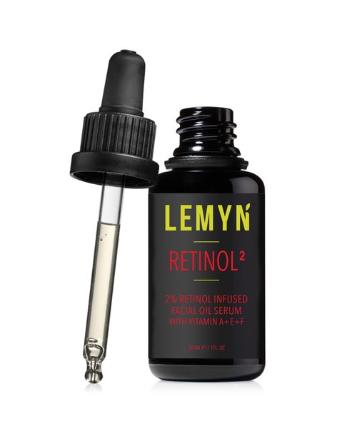 Lemyn Organics Retinol2 Facial Oil Serum with 2% Advanced Gentle Retinol, Vitamin A+E+F – Freshly Made Anti-Aging, Hydrating, and Firming Formula | 30ml
