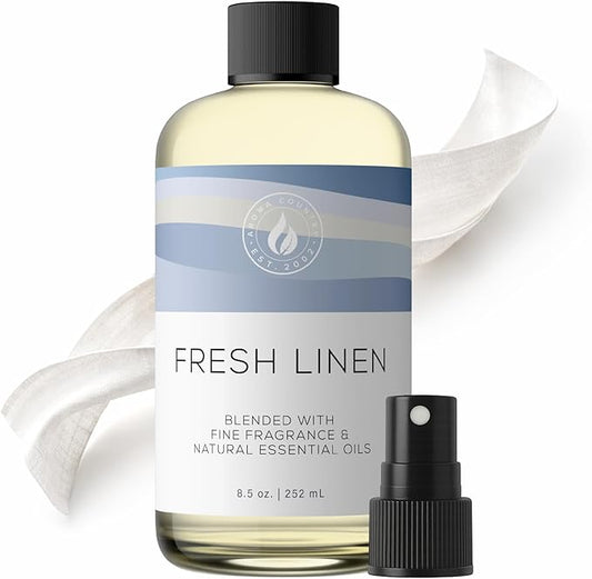 Aroma Country White Tea Diffuser Oil - Luxury Essential Oils for Diffuser Refill & Air Freshener Room Spray, Long-Lasting, Natural Home Fragrance and Hotel Scent for Diffusers & Machines (4 Fl. oz)