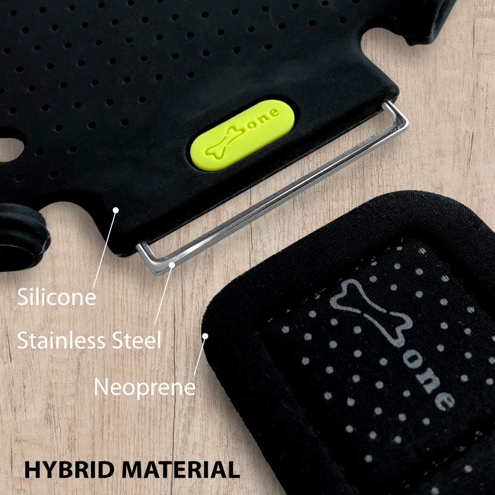 【Bone】 Run Tie Running Armband Phone Holder, Cell Phone Arm Band for iPhone 14 13 12 11 Pro Max Mini XS XR X 8 7 6 Plus Samsung Galaxy S10 S9 Smartphone (Combo Set/Black/ 6.3-7.5"+ 7.9-9.8""+ 9.8-14"")"