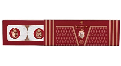 Truefitt & Hill Triple-Milled Luxury Bath & Body Soaps - 1805 - Long-Lasting Fragrance, Premium Rich Lather - 3 x 5.29 oz